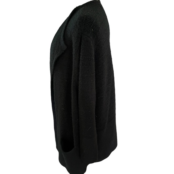 Old Navy Stretchy Black Knit Cardigan - Picture 2 of 6